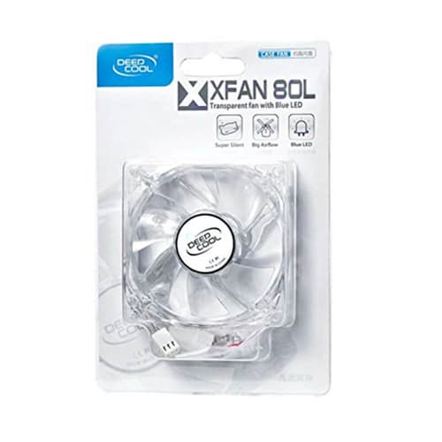 Deepcool XFAN 80L/B Blue LED (Single Pack)